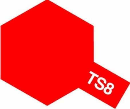 Tamiya Spray TS-8 rot - RCXX - RC Racing Shop | RC Models | Tuning & Spare Parts for Professionals