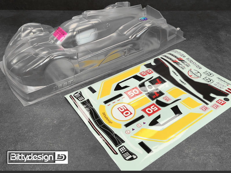 Bittydesign 499T 1/10 LMH Body – 190 mm – BDLMH-190499T