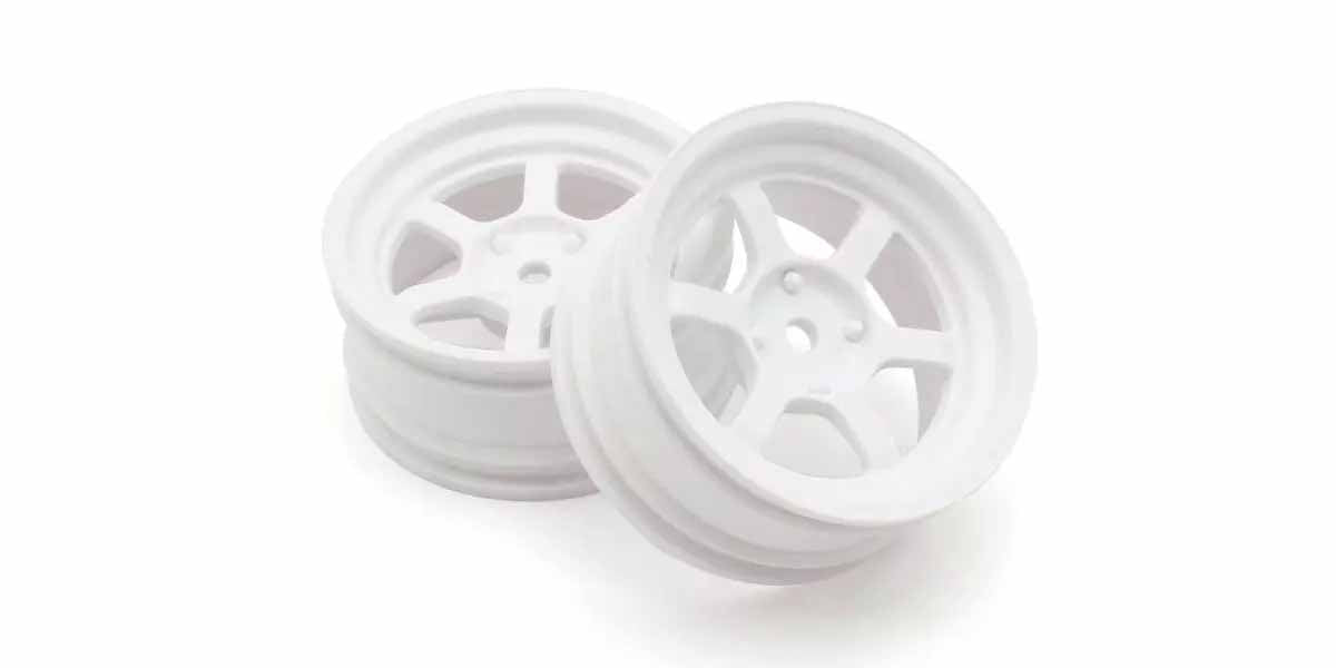 Rims 1:10 Kyosho Fazer FZD2 Rays TE37V Offset 5mm (2) White