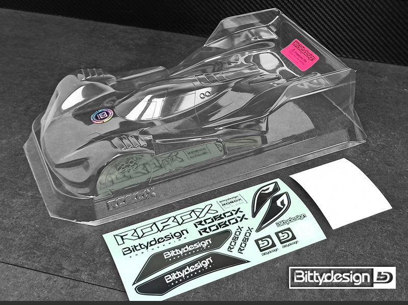 Bittydesign ROBOX 1/12 Pan Car Body - Light & Ultra Light Weight - BD12-RBX