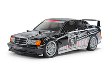Tamiya 1/10 Mercedes-Benz 190 E 2.5-16 EVO II (Black/Silver Painted) – TT-02 - 47525