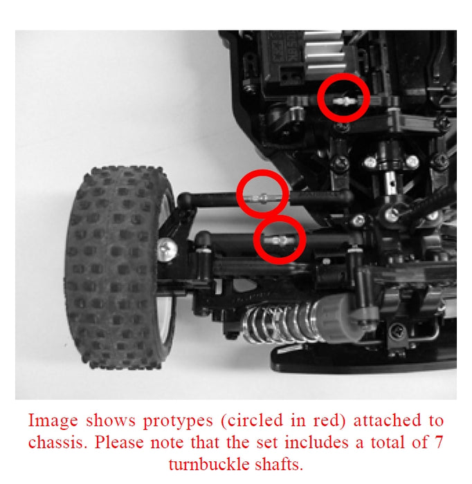 Tamiya TT-02B Full Turnbuckle Set - 54539