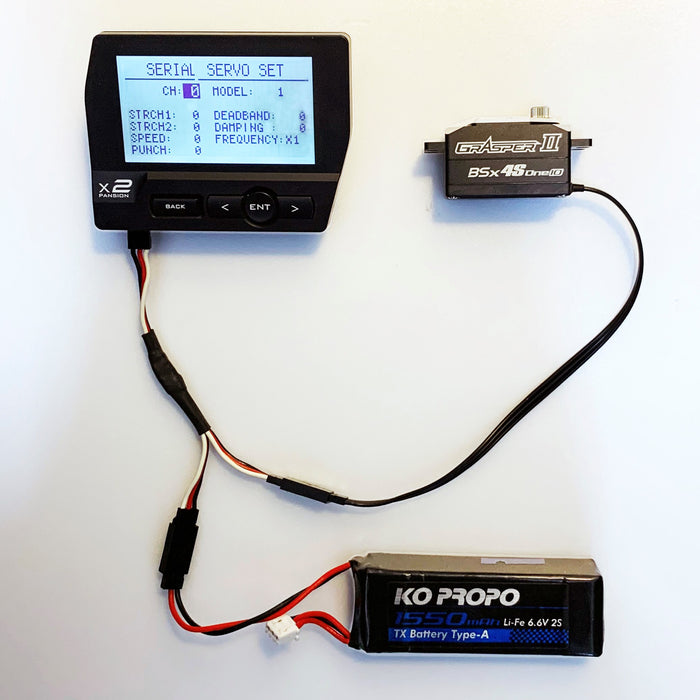 KoPropo RSx4S One 10X LowProfile (0,09s/12.5kg/7.4V) Brushless Servo - KO30137