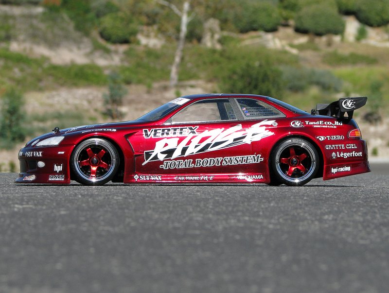 Vertex Ridge Toyota Soarer Body (200mm)