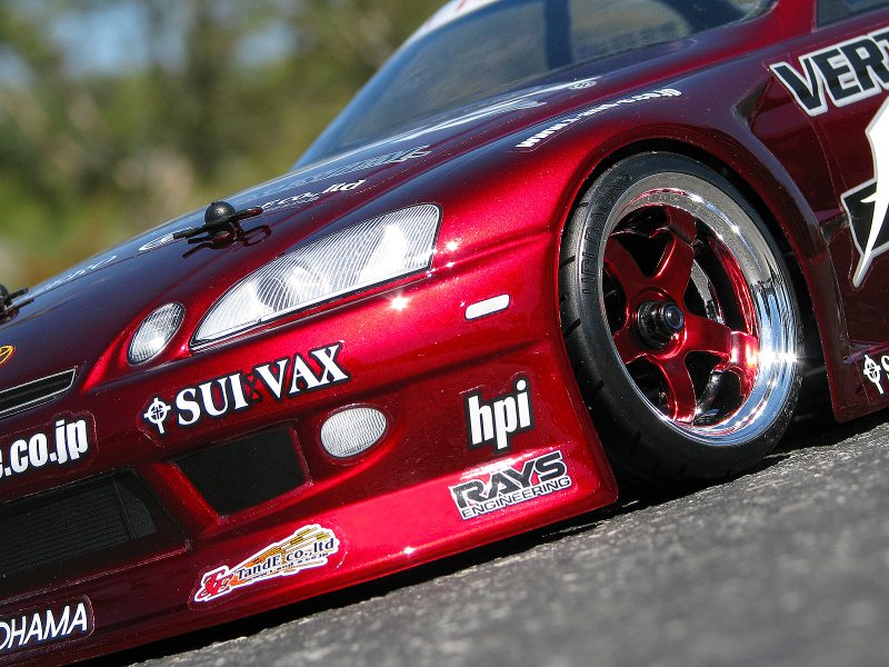 Vertex Ridge Toyota Soarer Body (200mm)