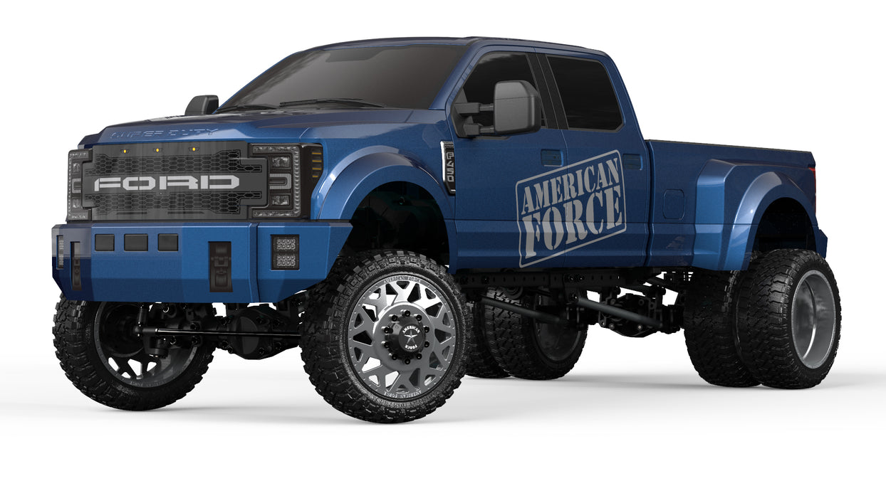 Ford F450 SD  1/10 Solid Axle RTR Blue