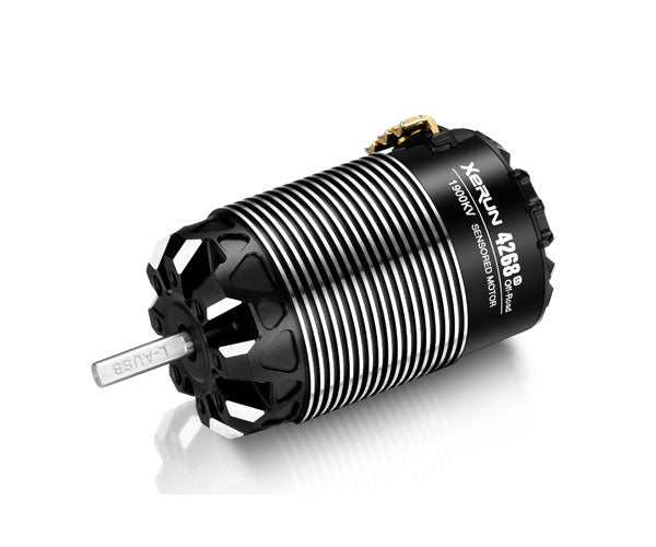 Hobbywing XeRun 4268SD 2000KV G3 Motor - Onroad - Black