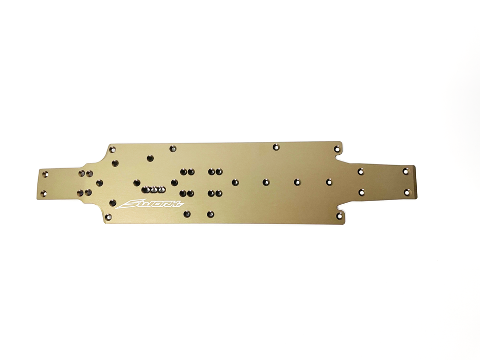 SWORKz S14-4 Series Aluminum Main Chassis - 2mm (1) 334071-20