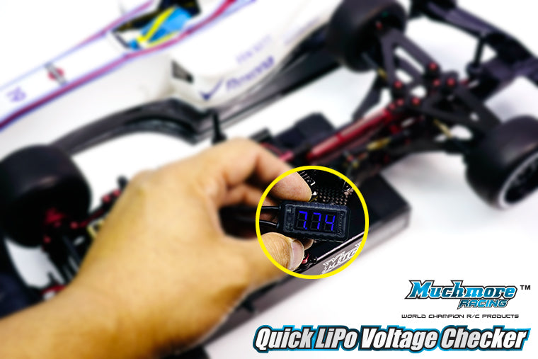 MUCHMORE Quick LiPo Voltage checker (1) MR-QVC