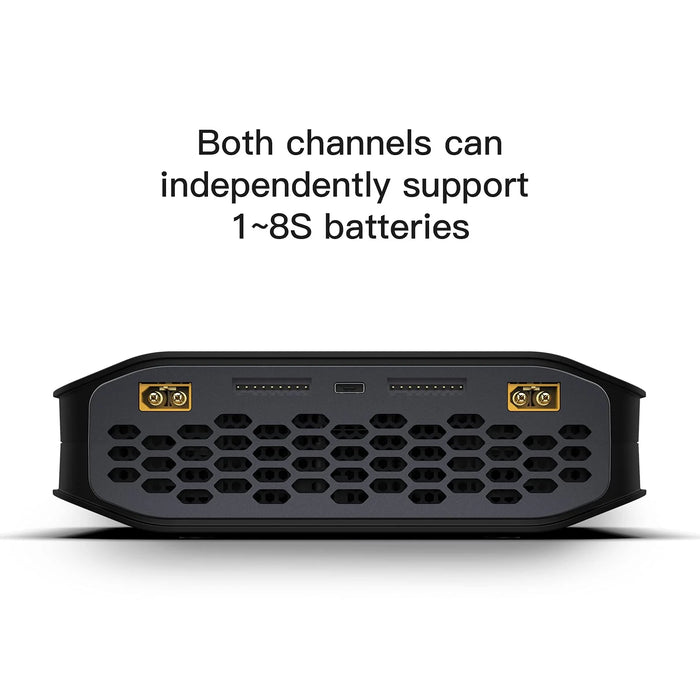 ISDT K4 LiPo Charge/Discharge Cycle Mode Smart Charger - AC 400W / DC 600Wx2 / with Smart Remote Mobile Operation