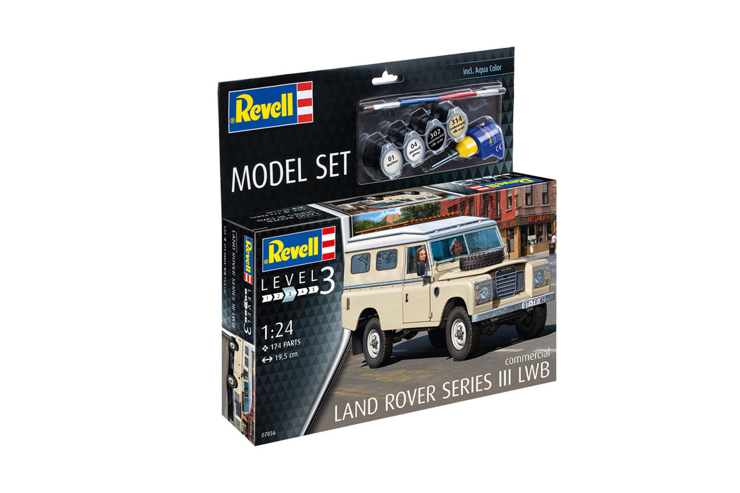 Revell Model Set Land Rover Series III LWB (commercial)