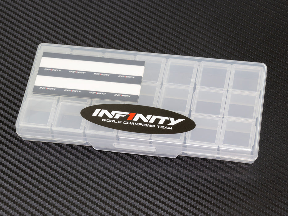 INFINITY SMALL PLASTIC PARTS CASE (3compartments/7pcs) - A0079