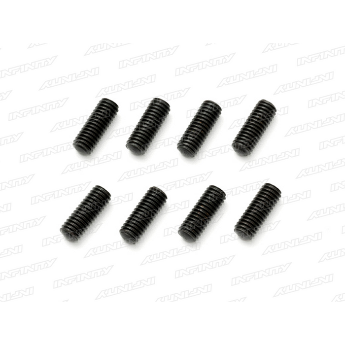 Infinity M3X8MM SET SCREW - ROUNDED POINT (10) B04308R