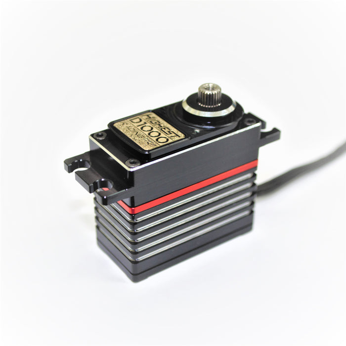 Highest D1000 PRO (0.08s/15.1kg/7.4V) Coreless Servo