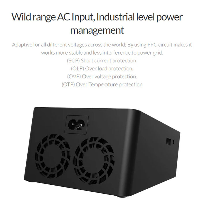 ISDT D2 Mark 2 Ladegerät, Dual 200W 12A AC/DC (1) ISDTD2MK2