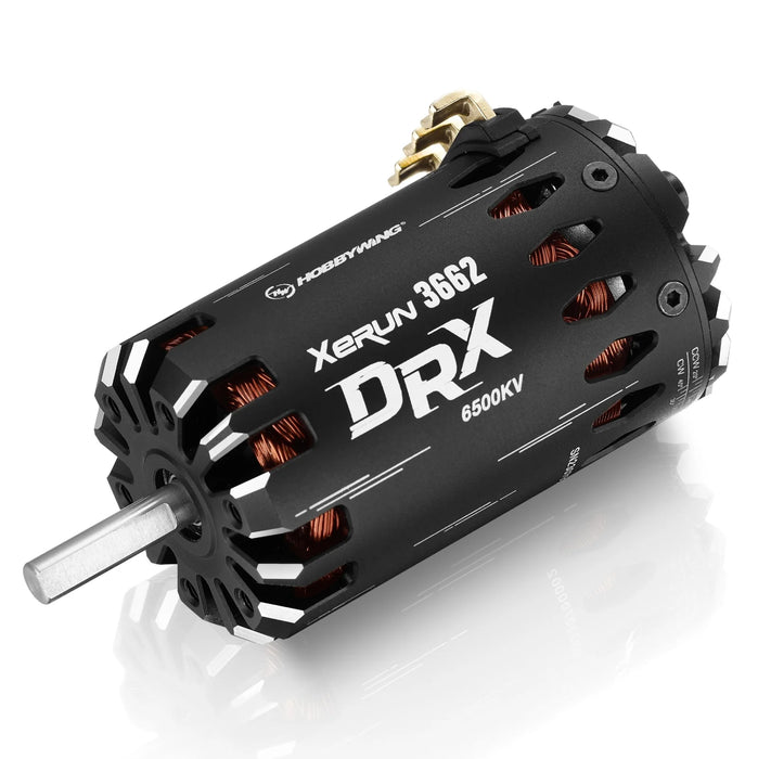 Hobbywing XeRun DRX 3662SD 6500KV Motor - DRAG RACING - Black