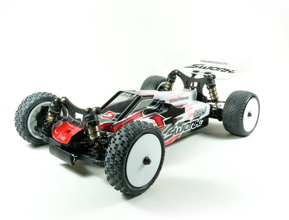 Sworkz S14-4C 1/10 Electric 4WD Buggy Offroad Competition Chassis Kit (Carpet Edition) - SW910034C