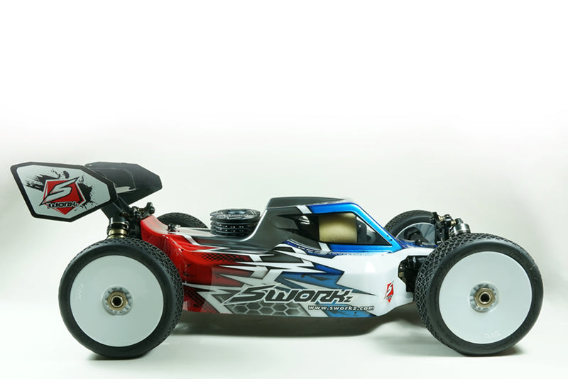 Sworkz S35-4 EVO 1/8 Nitro 4WD Buggy Off-Road Competition Chassis Kit - SW910041