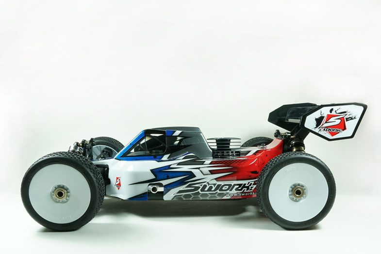 Sworkz S35-4 EVO 1/8 Nitro 4WD Buggy Offroad Competition Chassis Kit - SW910041