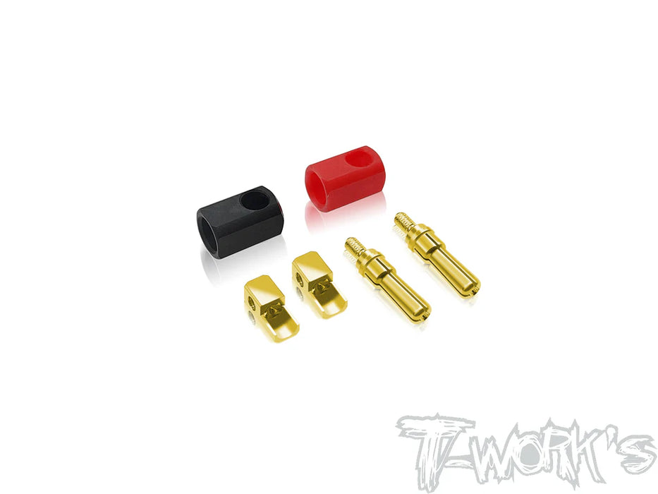 T-Works L Type 4-5mm Battery Connector (2) - EA-033-A