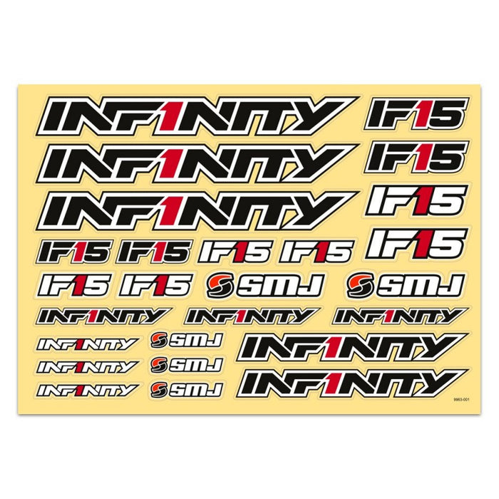 Infinity IF15 DECAL (BLACK) (1) G110