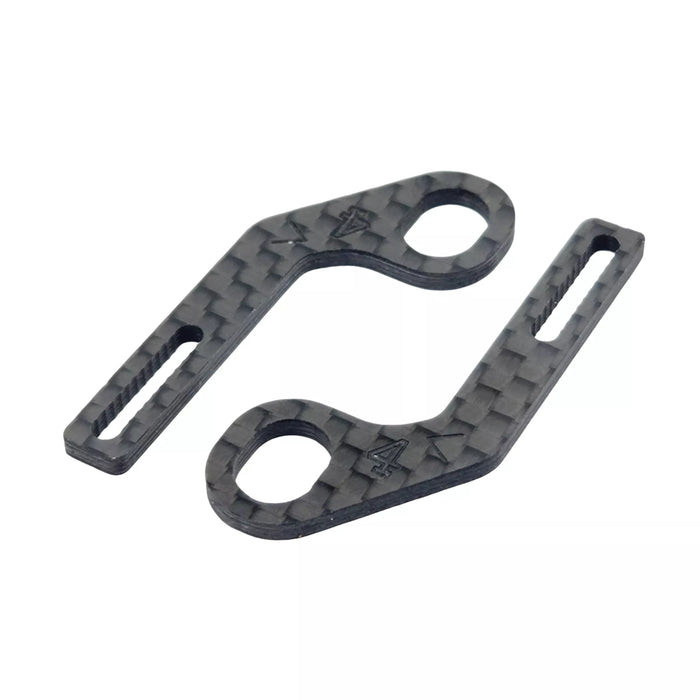 RC Maker Carbon Fiber Plates for "ULTRA LITE" Body Mount - HRPUL-EX