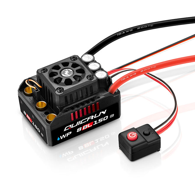 Hobbywing QuicRun WP 8BL150 G2 Sensorless ESC 3-6S Car 1/8 - HW30109003