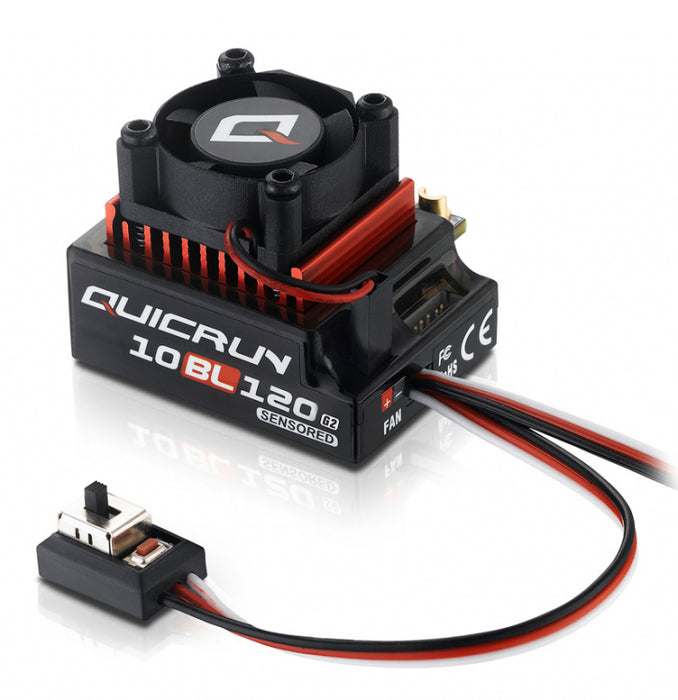 Hobbywing QuicRun 10BL120 SENSORED G2 ESC -  HW30125002