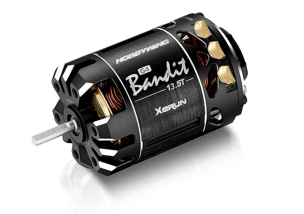 Hobbywing XeRun BANDIT G4 13.5T "OBL" Motor - Black