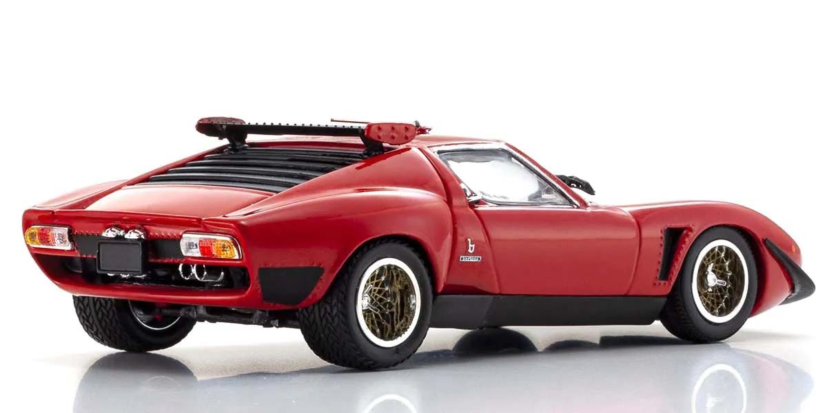 Kyosho 1:43 Lamborghini Miura SVR 1970 Rot