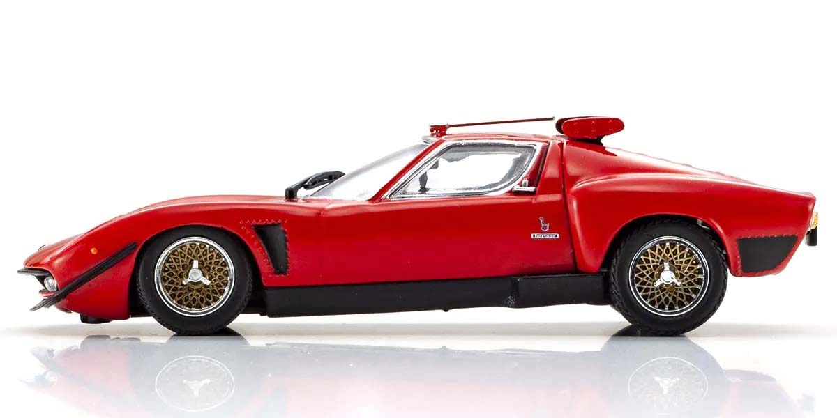 Kyosho 1:43 Lamborghini Miura SVR 1970 Rot