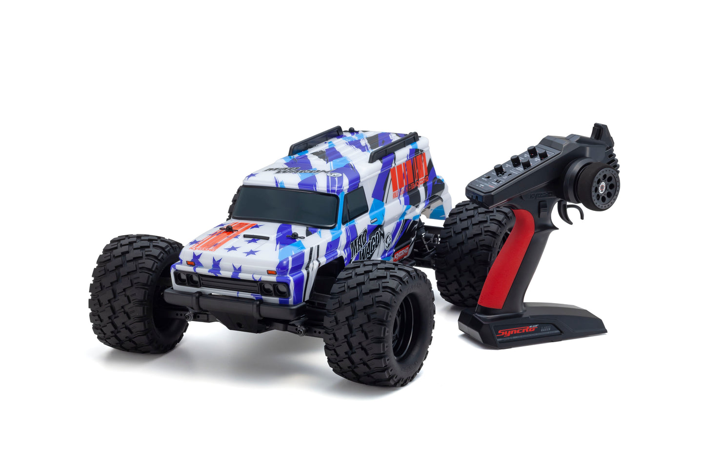 Kyosho KB10W Mad Wagon VE 3S 4WD 1:10 Readyset - BLEU/BLANC