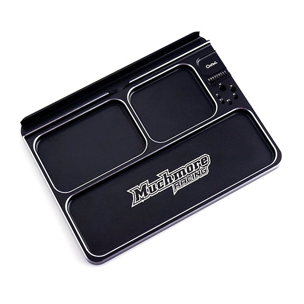 MUCHMORE Luxury Aluminum Part Tray 3 Black (1) MR-APTK3