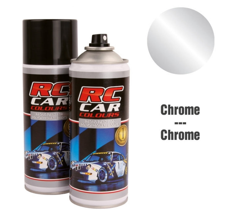 RC Car Colors CHROME 940 Lexan Color Spray 150ml - PRC00940