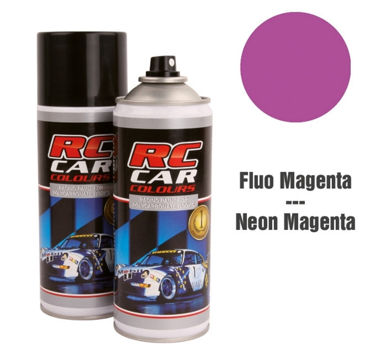 RC Car Colors FLUO MAGENTA 012 Lexan Color Spray 150ml - PRC01012