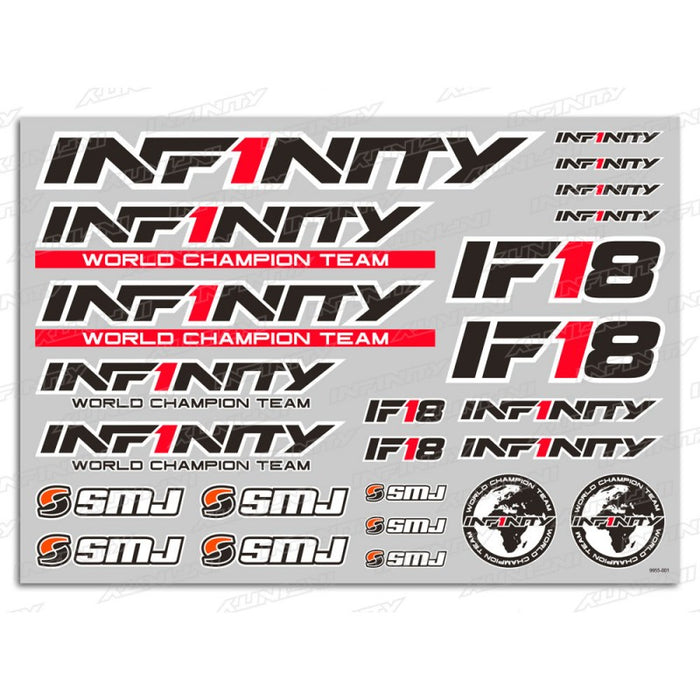 Infinity IF18 DECAL BLACK (1) R8034