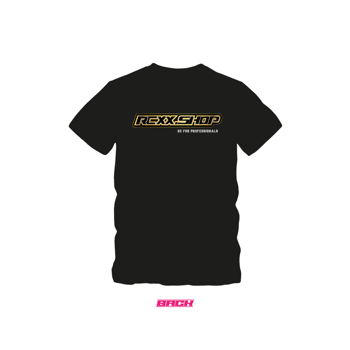 RCXX Team T-Shirt Gold/Black (1) Size: M-XXL