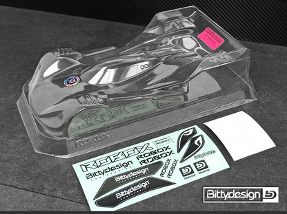 Bittydesign ROBOX 1/12 Pan Car Body - Light & Ultra Light Weight - BD12-RBX