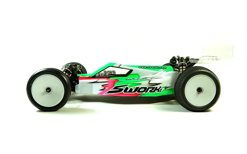 Sworkz S12-2D EVO 1/10 Electric 2WD Buggy Offroad Competition Chassis Kit (Dirt Edition) - SW910033DE