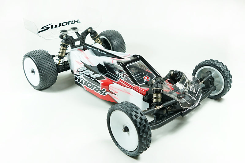 Sworkz S12-2C EVO 1/10 Electric 2WD Buggy Offroad Competition Chassis Kit (Carpet Edition) - SW910033CE