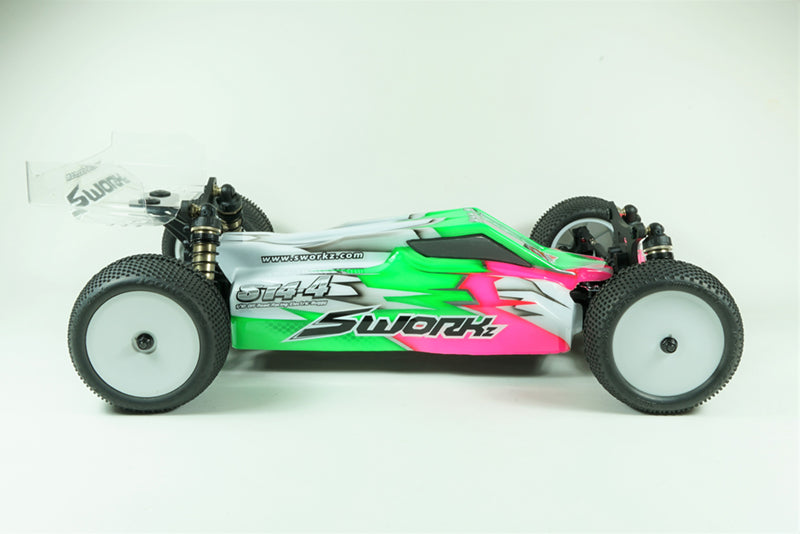 Sworkz S14-4D 1/10 Electric 4WD Buggy Offroad Competition Chassis Kit (Dirt Edition) - SW910034D