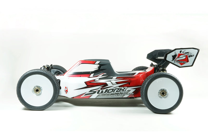 Sworkz S35-4E EVO 1/8 Electric 4WD Buggy Offroad Competition Chassis Kit - SW910042