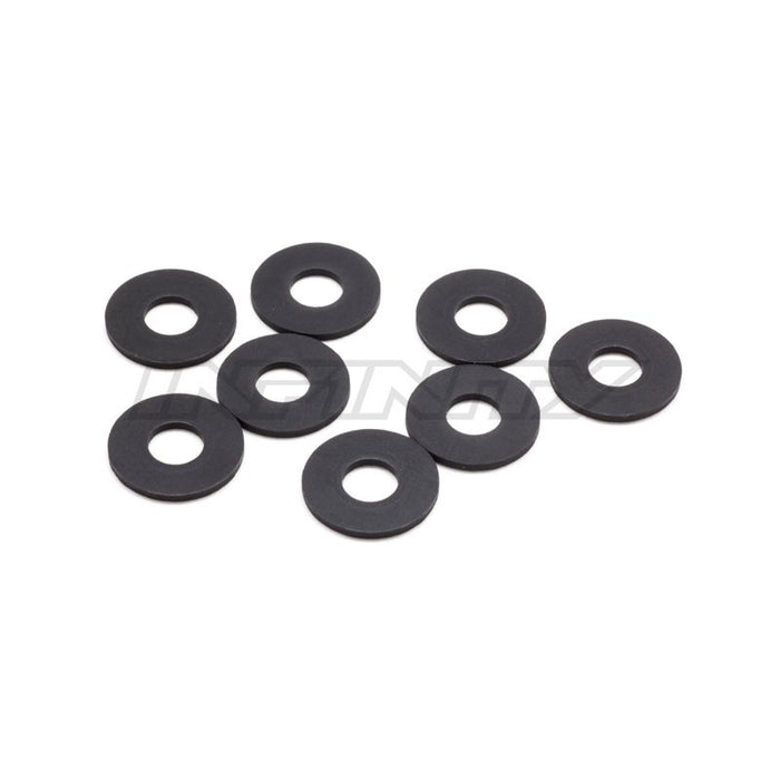 Infinity RUBBER BODY MOUNT SPACER - 6X14X1.0MM (8) SMJ1035