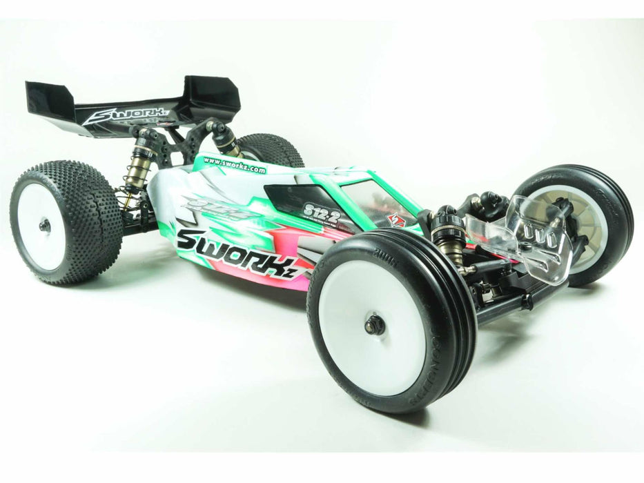 Sworkz S12-2D Standard 1/10 Electric 2WD Buggy Offroad Competition Chassis Kit (Dirt Edition) - SW910033D