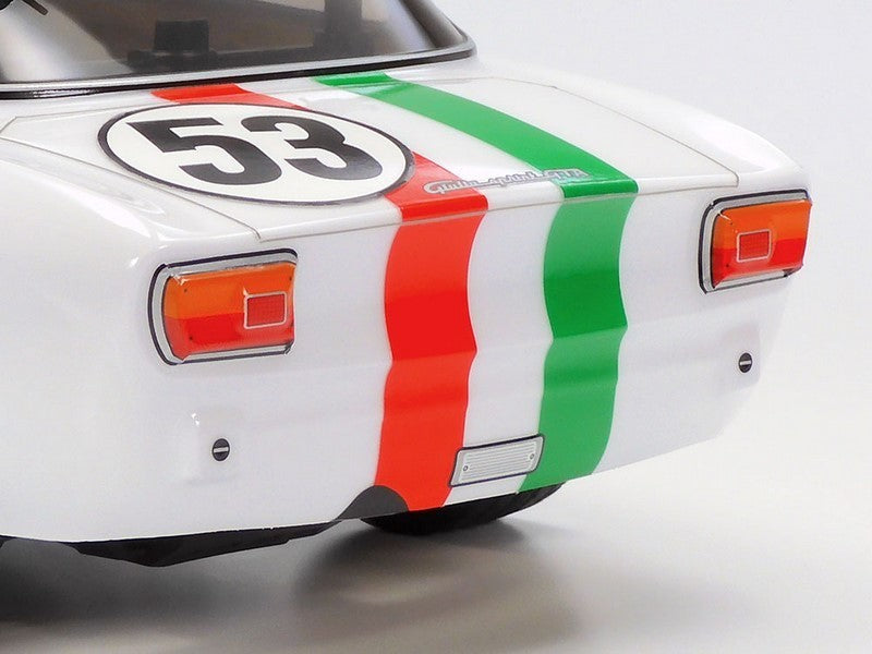 Tamiya 1/10 RC Alfa Giulia Sprint GTA Club Racer White Body Painted (MB-01) - 47501