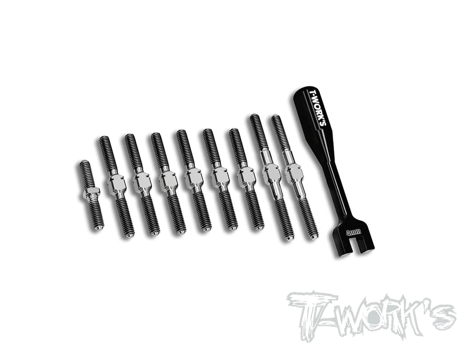 T-Works TB-261 64 Titanium Turnbuckle Set for Yokomo BD11/BD12