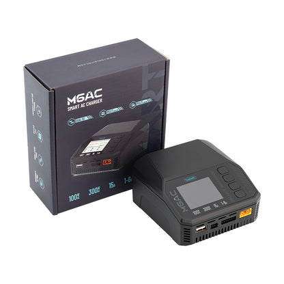 ToolkitRC M6AC LiPo 1-6S 15A Charger AC/DC - TK13800 - RCXX - RC Racing Shop | RC Models | Tuning & Spare Parts for Professionals