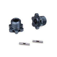 Tekno 17mm Narrow Wheel Hubs (for TKR5580, lightened, w/pins, 2pcs) - TKR5569