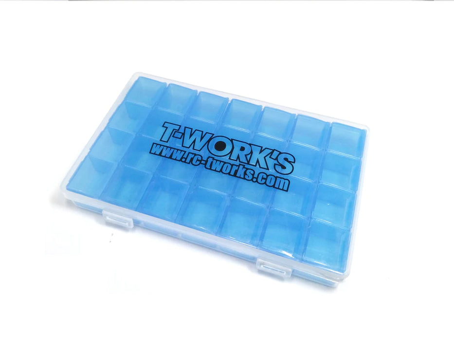 T-Works TT-027 28 Case Hardware Storage Boxes (1) - 17.5x11x2.5cm