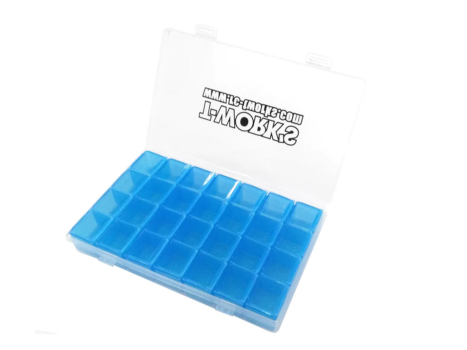 T-Works TT-027 28 Case Hardware Storage Boxes (1) - 17.5x11x2.5cm